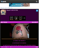 Tablet Screenshot of flavie-tattoo.skyrock.com