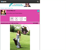 Tablet Screenshot of hannah-miley-xx3.skyrock.com