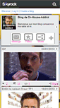 Mobile Screenshot of dr-house-addict.skyrock.com