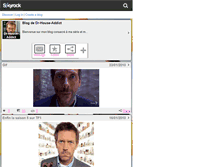 Tablet Screenshot of dr-house-addict.skyrock.com