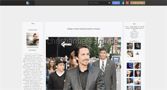 Desktop Screenshot of christianbale-france.skyrock.com