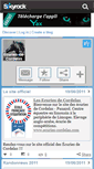 Mobile Screenshot of ecuries-de-cordelas.skyrock.com