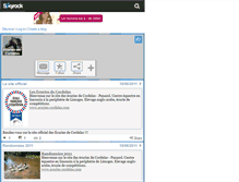 Tablet Screenshot of ecuries-de-cordelas.skyrock.com