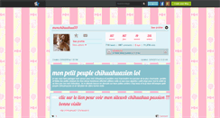 Desktop Screenshot of monchihuahua59.skyrock.com