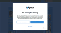 Desktop Screenshot of afrocentrix.skyrock.com