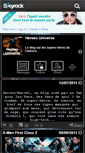 Mobile Screenshot of heroes-universe.skyrock.com