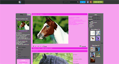 Desktop Screenshot of my-horse--love.skyrock.com