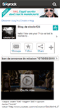 Mobile Screenshot of cloclo124.skyrock.com