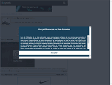 Tablet Screenshot of nikemercurialvapor.skyrock.com