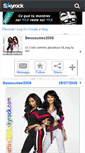 Mobile Screenshot of beaaauties2008.skyrock.com