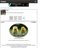 Tablet Screenshot of club-des-chiens.skyrock.com