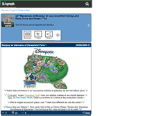 Tablet Screenshot of disney-secret.skyrock.com