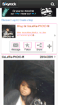 Mobile Screenshot of galerie-photo-m.skyrock.com