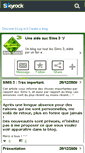 Mobile Screenshot of aide-sims3.skyrock.com