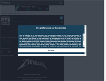 Tablet Screenshot of miss-metallica.skyrock.com