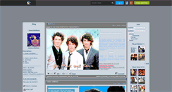 Desktop Screenshot of jonas-x-brothers.skyrock.com