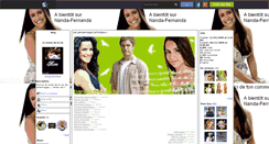 Desktop Screenshot of nanda-fernanda.skyrock.com