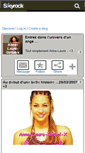 Mobile Screenshot of anne-laure-girbal-x.skyrock.com