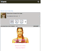 Tablet Screenshot of anne-laure-girbal-x.skyrock.com