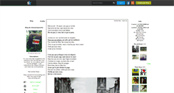 Desktop Screenshot of chansonspourlui.skyrock.com