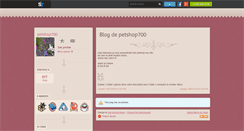 Desktop Screenshot of petshop700.skyrock.com