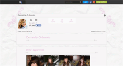 Desktop Screenshot of demetria-d-lovato.skyrock.com