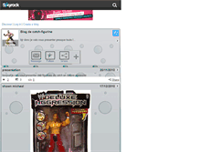 Tablet Screenshot of catch-figurine.skyrock.com