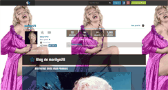 Desktop Screenshot of marilyn28.skyrock.com