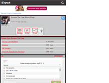 Tablet Screenshot of escapethefate54.skyrock.com