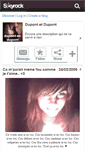 Mobile Screenshot of dupont-et-dupont.skyrock.com