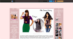 Desktop Screenshot of mlle-jonas-story.skyrock.com
