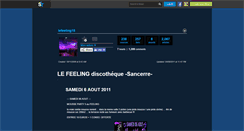 Desktop Screenshot of lefeeling18.skyrock.com