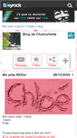 Mobile Screenshot of chatouillette.skyrock.com