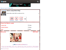 Tablet Screenshot of beatrizluengo--officiel.skyrock.com