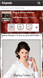 Mobile Screenshot of disney-of-tenue.skyrock.com