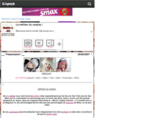 Tablet Screenshot of cosplay-x.skyrock.com