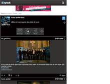 Tablet Screenshot of harry-potter-tout.skyrock.com