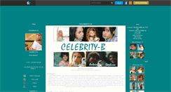Desktop Screenshot of celebrity-b.skyrock.com