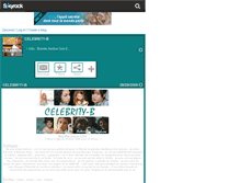 Tablet Screenshot of celebrity-b.skyrock.com