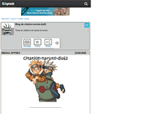 Tablet Screenshot of citation-naruto-du62.skyrock.com