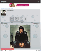 Tablet Screenshot of david-charvet12.skyrock.com