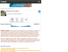 Tablet Screenshot of ecris-ton-article.skyrock.com