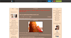 Desktop Screenshot of fandefabiennecarat.skyrock.com