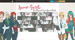 Desktop Screenshot of amour-sucrette.skyrock.com