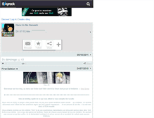 Tablet Screenshot of haru-in-no-hanashi.skyrock.com