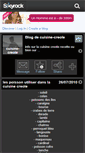 Mobile Screenshot of cuisine-creole.skyrock.com