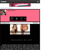 Tablet Screenshot of challenge-of-love.skyrock.com