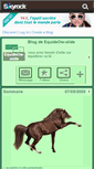 Mobile Screenshot of equideow-aiide.skyrock.com
