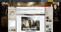 Desktop Screenshot of les-belle-fic-twilight.skyrock.com