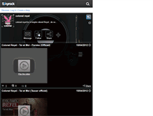 Tablet Screenshot of diye-colonel.skyrock.com